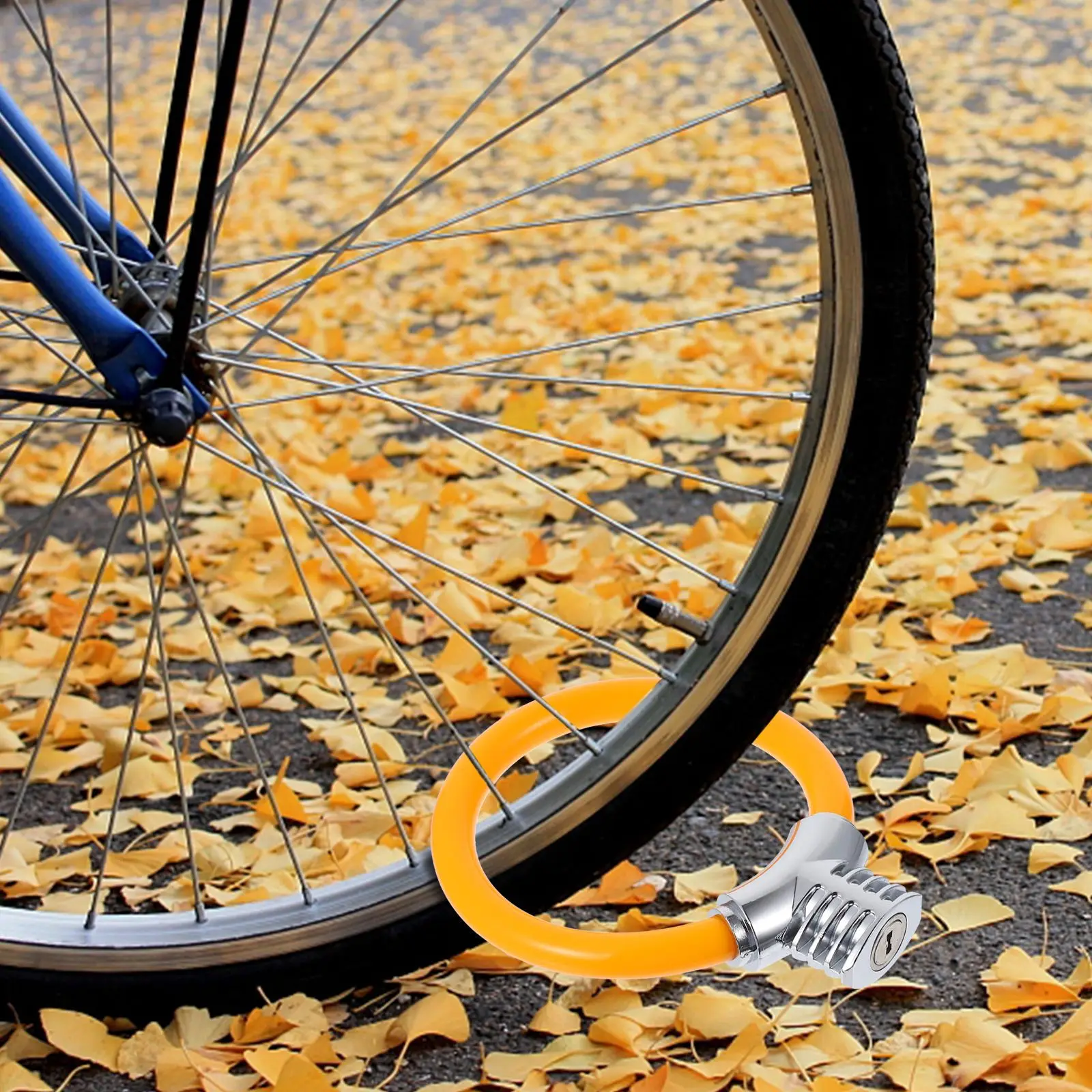 Safe Cycling Mini Ring Lock Anti Theft Durable Zinc Alloy Steel Cable Padlock Bike Security Protection Lock Padlock