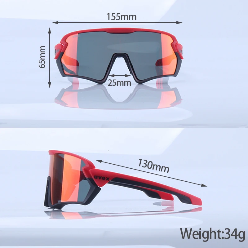 Keine Box Marke Radfahren Gläser Outdoor Sport Fahrrad Sonnenbrille Gafas MTB Brillen Peter Brille Brillen – Detail 1