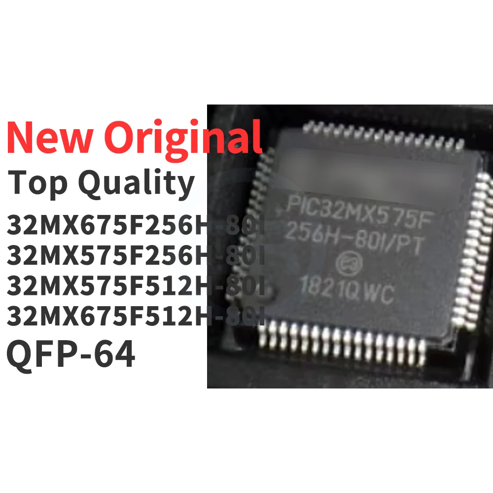 

(1 шт.) PIC32MX675F256H-80I PIC32MX575F256H-80I PIC32MX575F512H-80I PIC32MX675F512H-80I PT QFP-64 Новый оригинальный