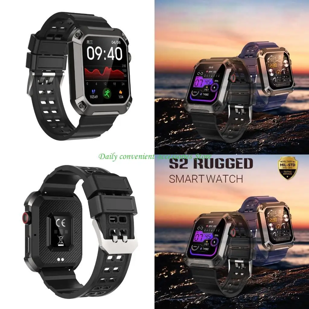 

97QB BLE5.0 Calling Smartwatch Rogbid Fitness Support Multi-sports Modes
