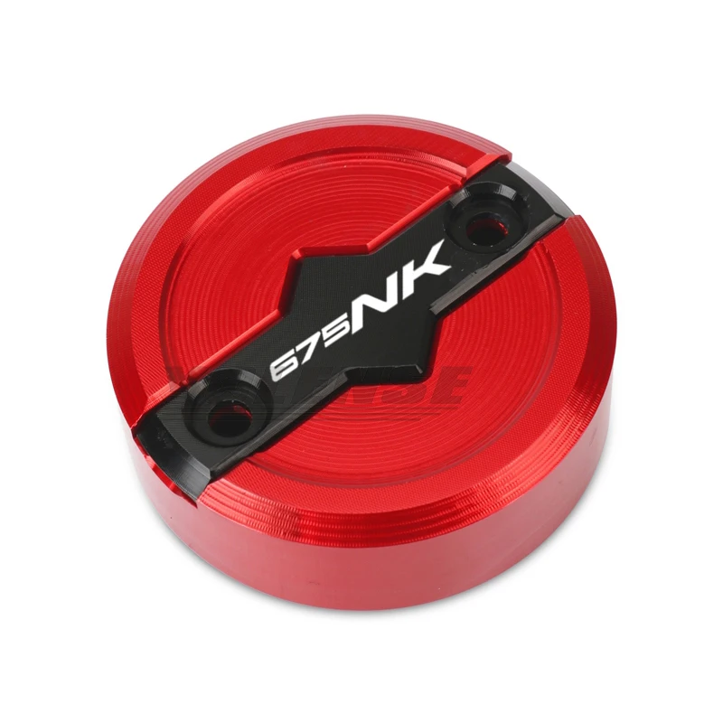 Motorradzubehör Vorderradbremsflüssigkeitsbehälter-Abdeckung Ölbehälterdeckel für 675SR 675SR-R 675NK 675 SR NK SRR