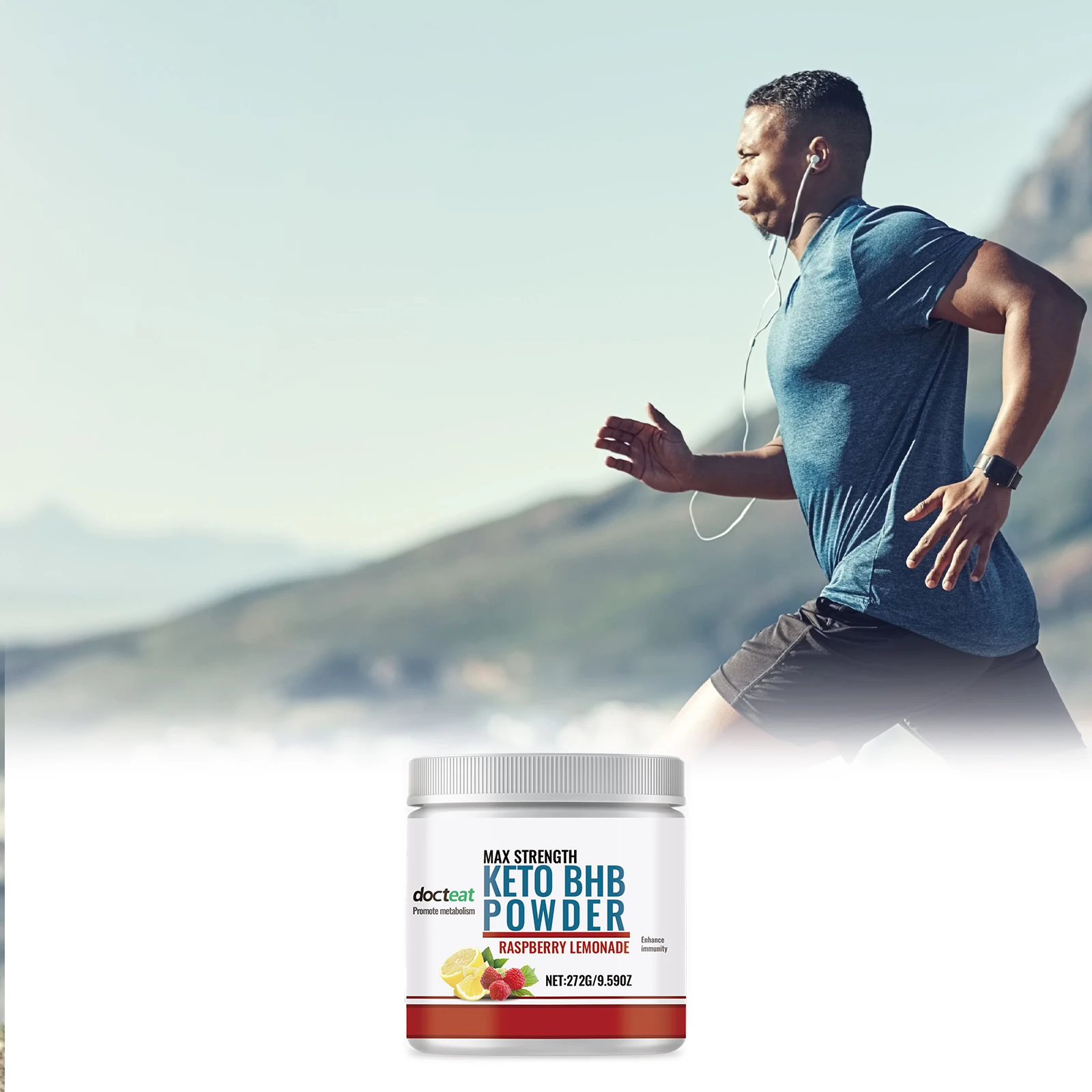 

Электролитный порошок богатый на натриях, кальций и магний для помощи балансировочных жидкостей для тела и улучшения выносливости.