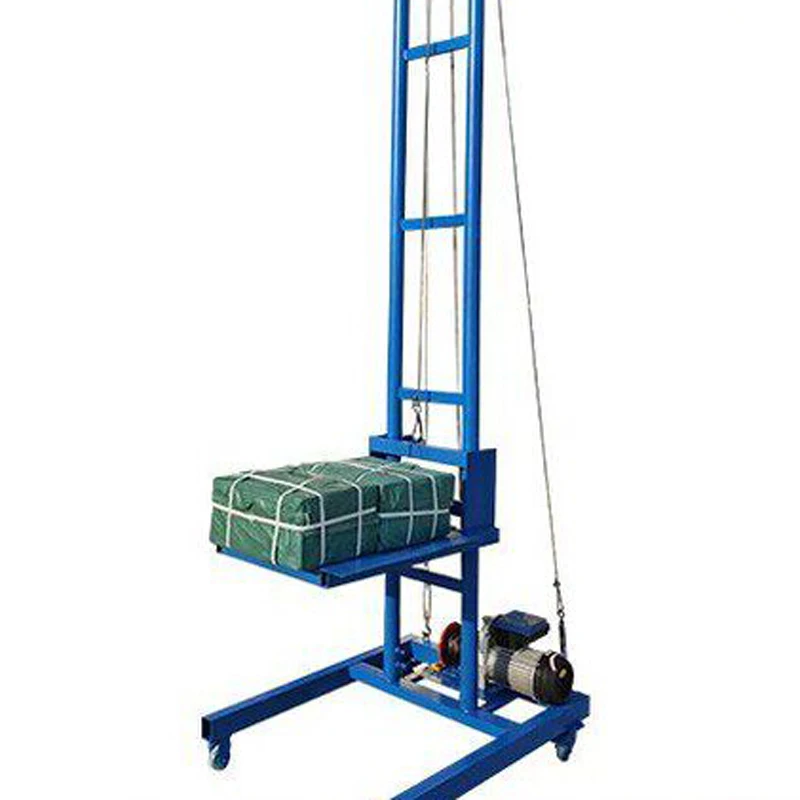 Electric Lifts, Mobile Construction Site Material Hoists, Simple Lifts, Newly Invented Brick-Lifting Machines, Brick(Customized)