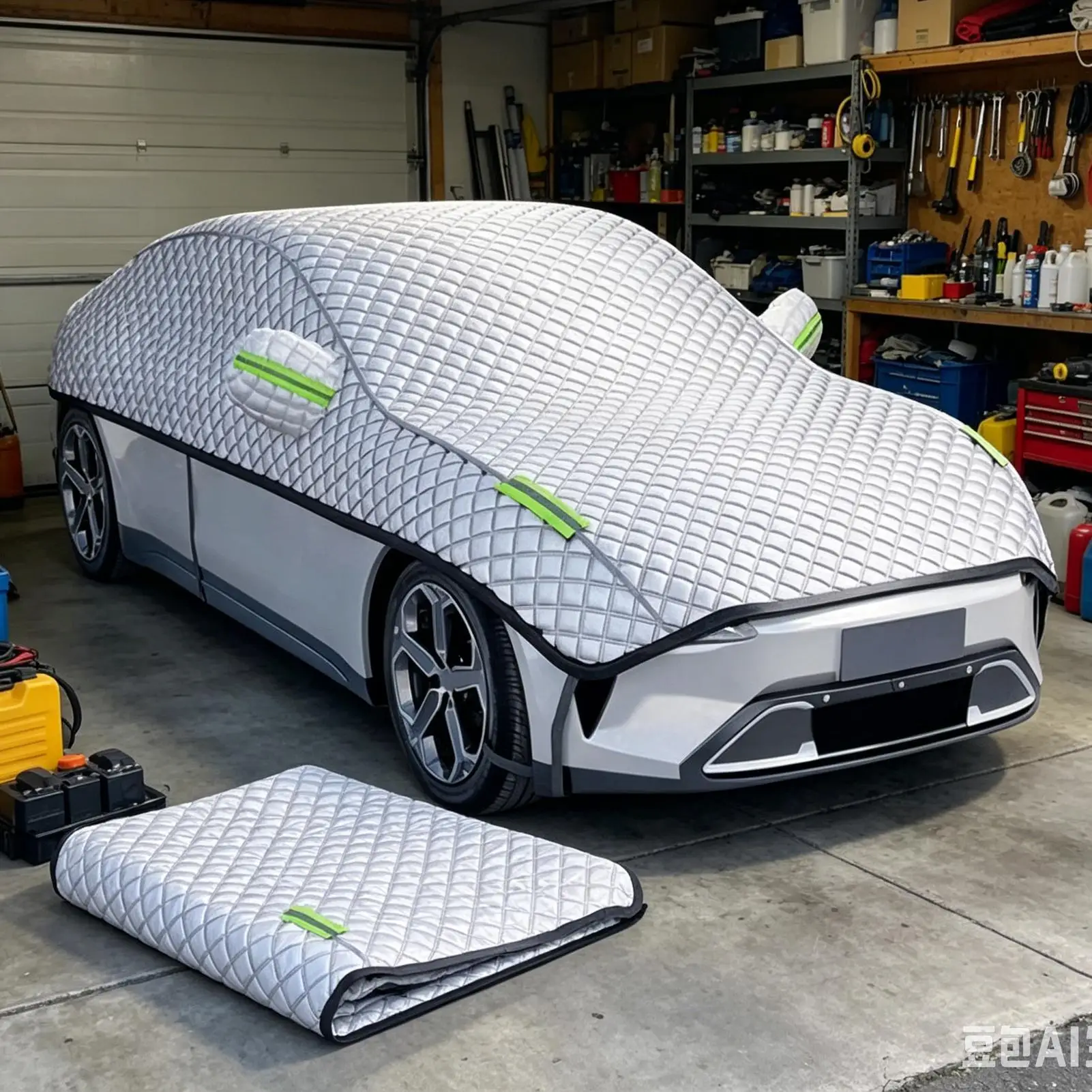 車用ハーフカバー-サンシェード-コート-日除け-雨除け-熱対策カバー-サンシェード-ハーフカーカバー-防塵-カーアクセサリー