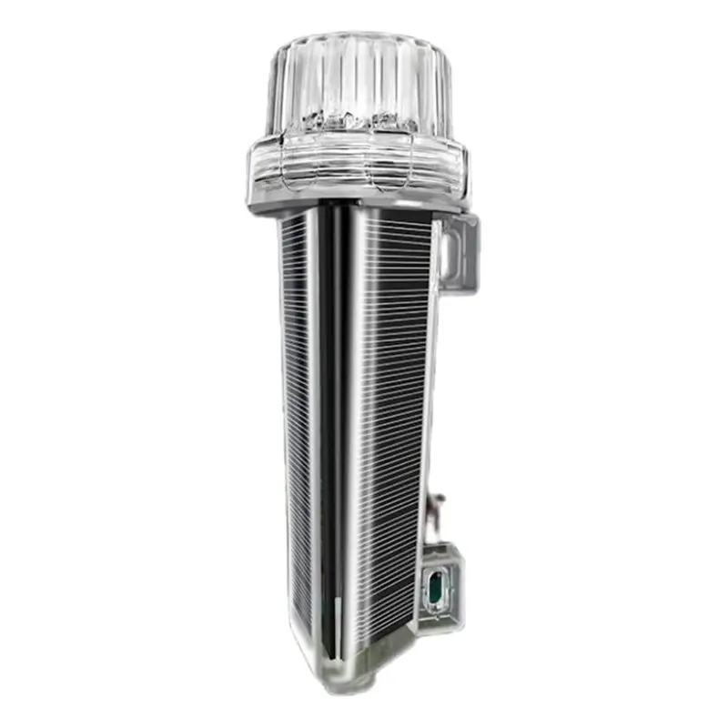 ABCA-Solar Powered Night Fishing Lamp Waterproof Marine Warning Light Intelligent Light Control Sensing System