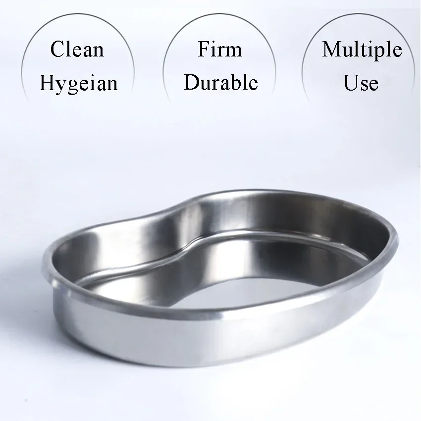 Stainless Steel Medical Plate Surgical Bending Tray Disinfection Eyebrow Lip Permanent Makeup Body Art Dental Tattoo Accessories