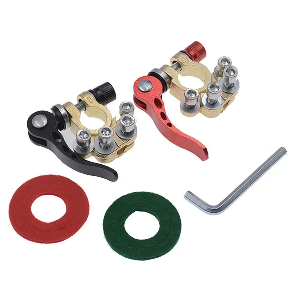 

Modification Battery Car Battery Terminal Connector Positive Negative Pole Quick Disassembly Auto Battery Terminals