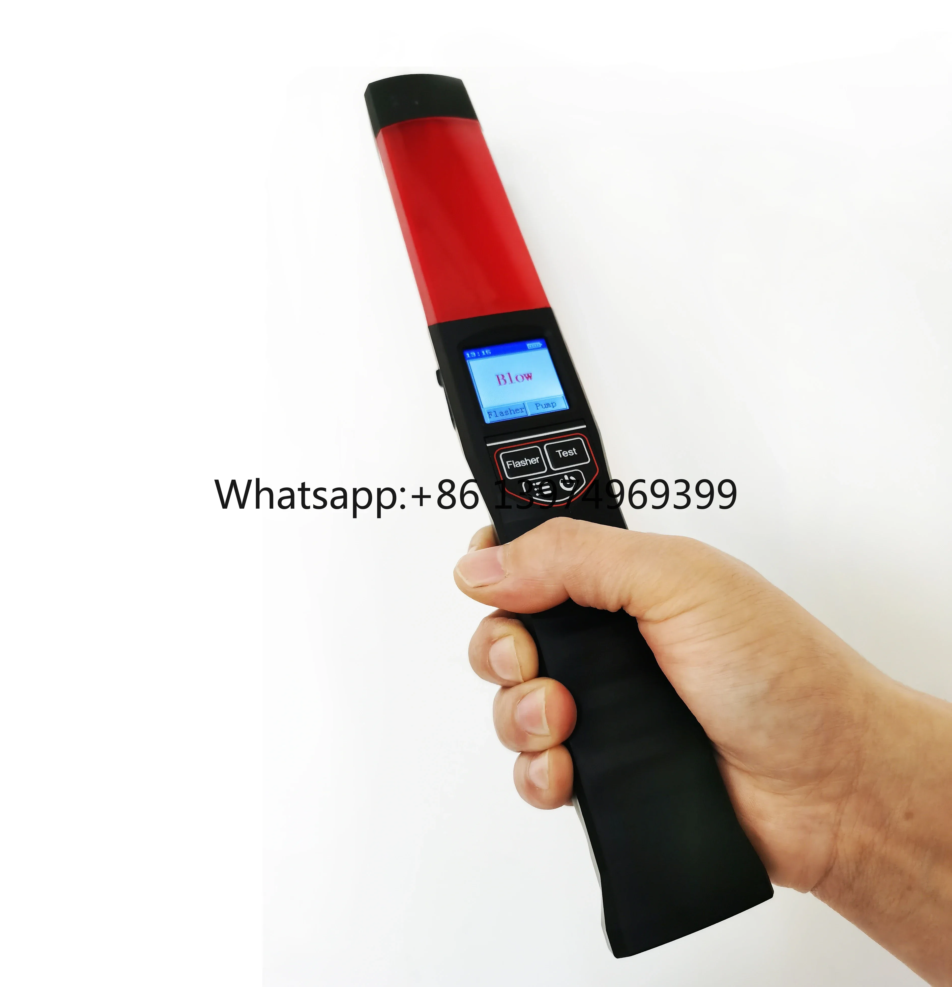 YSW-AT7200 Environmental Hygiene Friendly LCD Color 128 X 128 Matrix Display 32 Bit MCU Fuel Cell Alcohol Tester