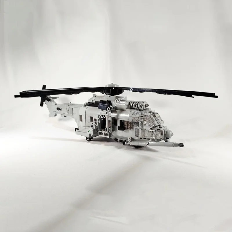 1228 elementów MOC H225M Caracal nan Model Klocki Konstrukcyjne Architektura Zabawki Kreatywne dla Dzieci Urodzinowe Prezenty Świąteczne do Składania