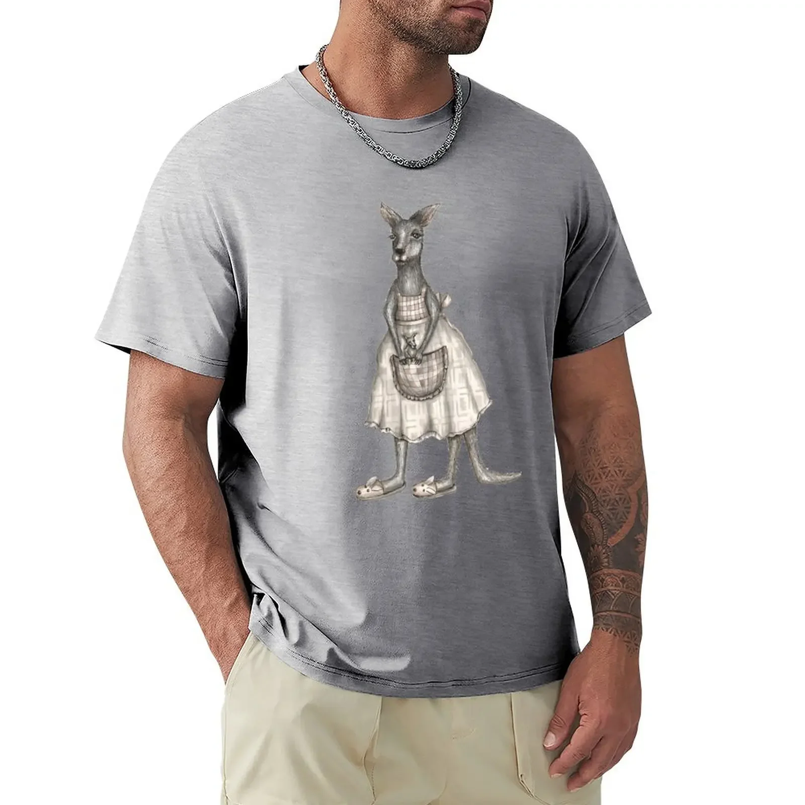 

Kangaroo gal T-Shirt custom shirt Blouse mens graphic t-shirts funny