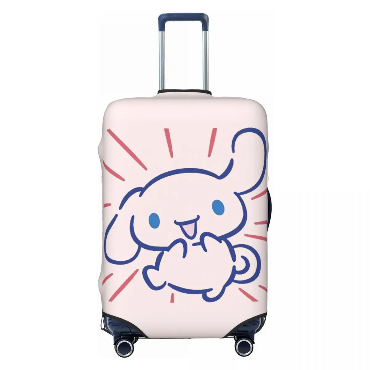 

Custom Cinnamoroll Cartoon Luggage Cover Elastic Travel Suitcase Protective Covers Suit For 18-32 inch