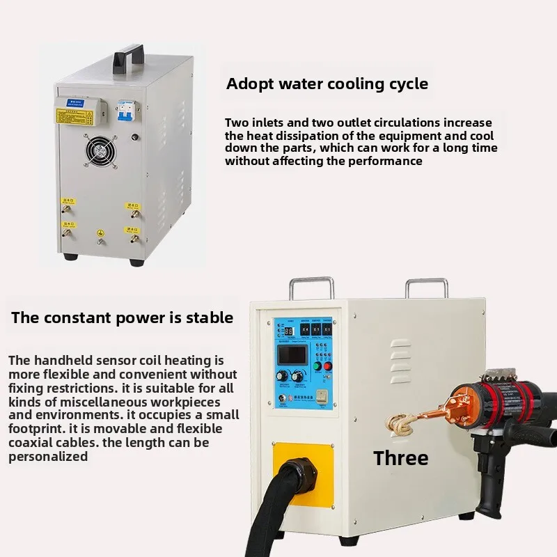 

Small 35KW -80kw Copper Tube Brazing Machine High-Frequency Induction Heating Equipment