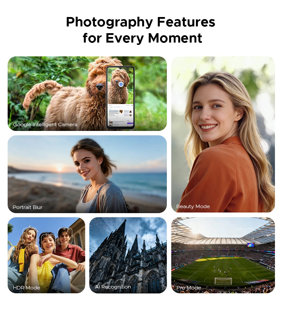 DOOGEE M30 Ai Smartphone 6.88" IP68 Waterproof Android 16 8000mAh Battery 48GB RAM (6+42) 256GB ROM 64MP Camera Widevine L1 Google Pay Supports with 135dB Large Amplitude Speaker