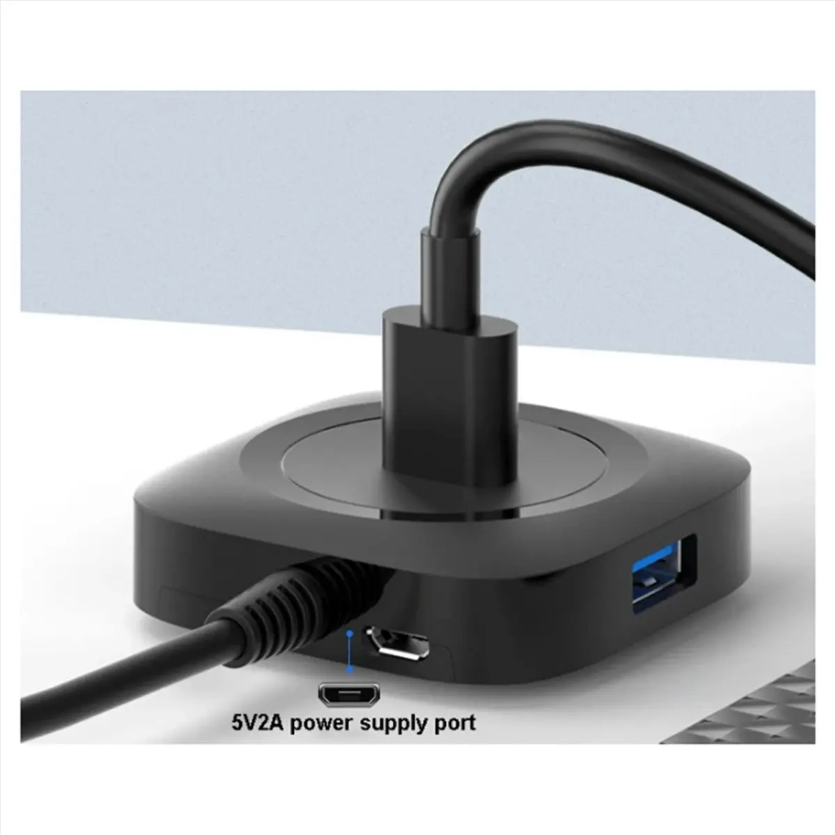 T1563C-4-in-1 Usb Splitter HUB3.0 Hub One Drag Four Expansion U Disk Multi-Interface Extension Dock Splitter HOT