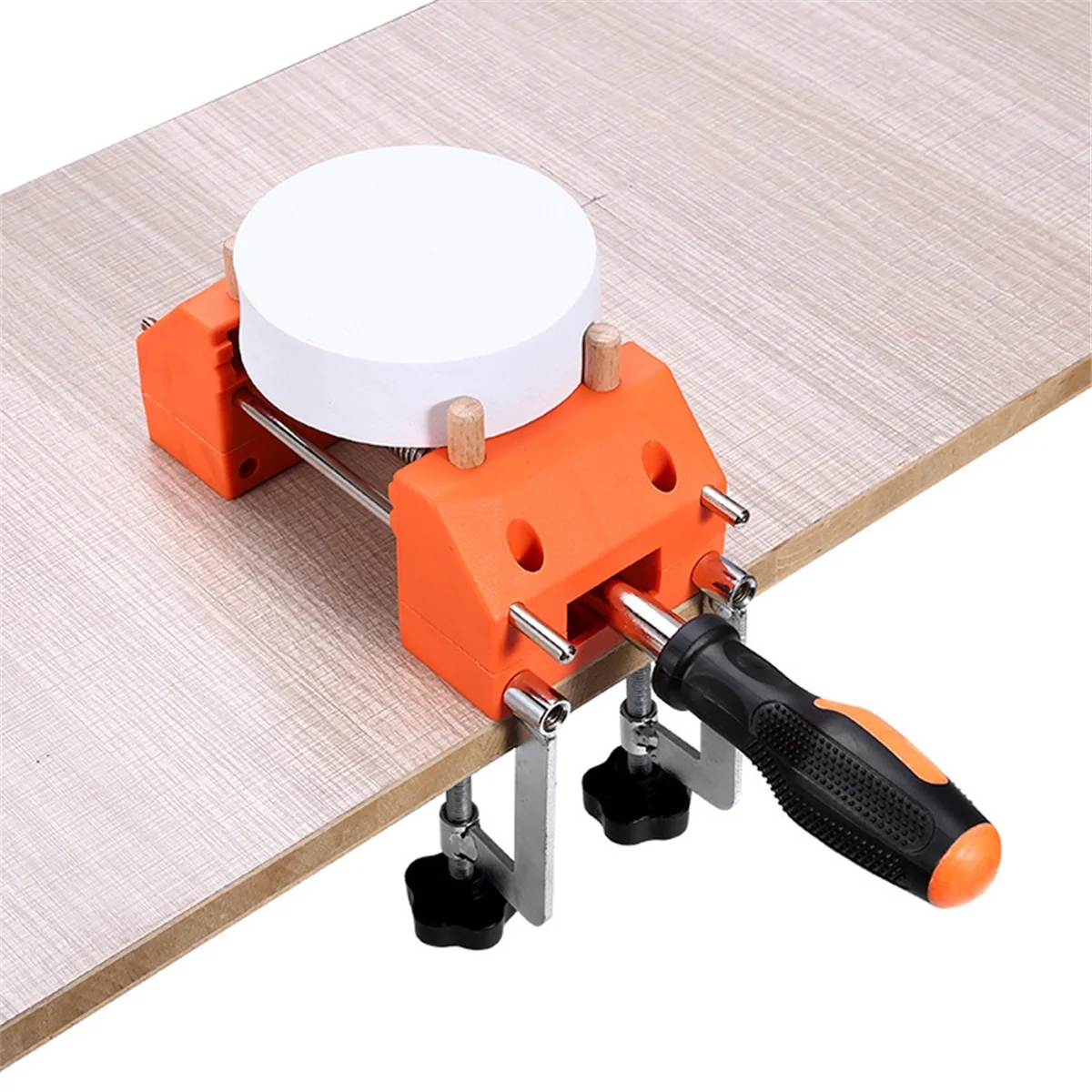 A83Z Small Universal Flat Mouth Clamp Free Angle Table Pliers Multi-Functional Woodworking Workbench Fixture Household Jig