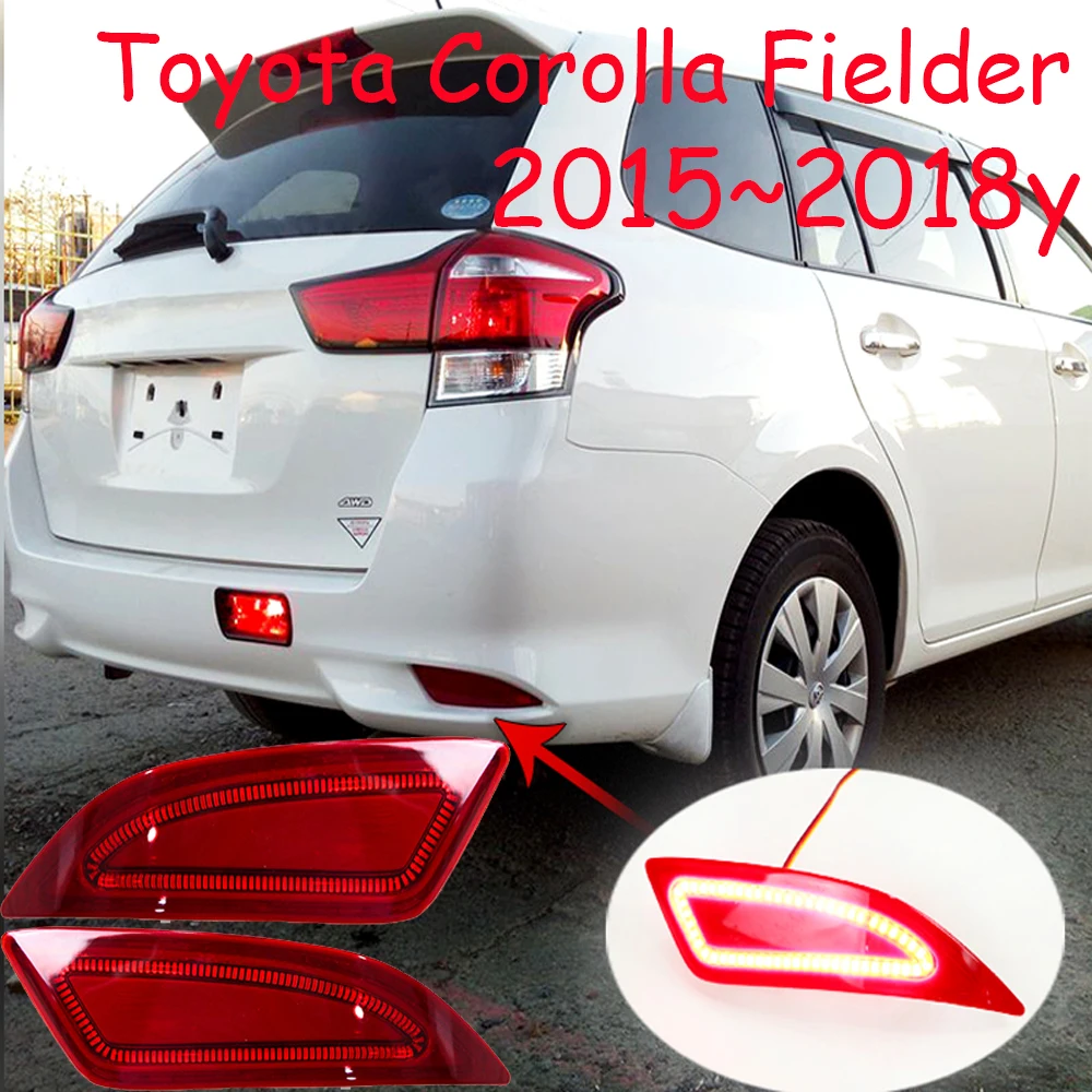 LED Car Bumper Luz Traseira, Luz Traseira para Toyota Corolla, Fielder Taillight, Taillamp, Luz Traseira, Fog Brake, 2015 ~ 2018y