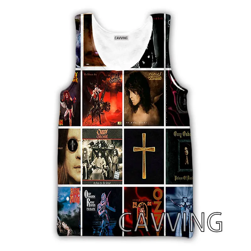 موضة جديدة للسيدات/الرجال تي شيرتات بتصميم ثلاثي الأبعاد مطبوعة من اوزي أوزبورن سترة هاراجوكو ملابس صيفية قمصان تي شيرت