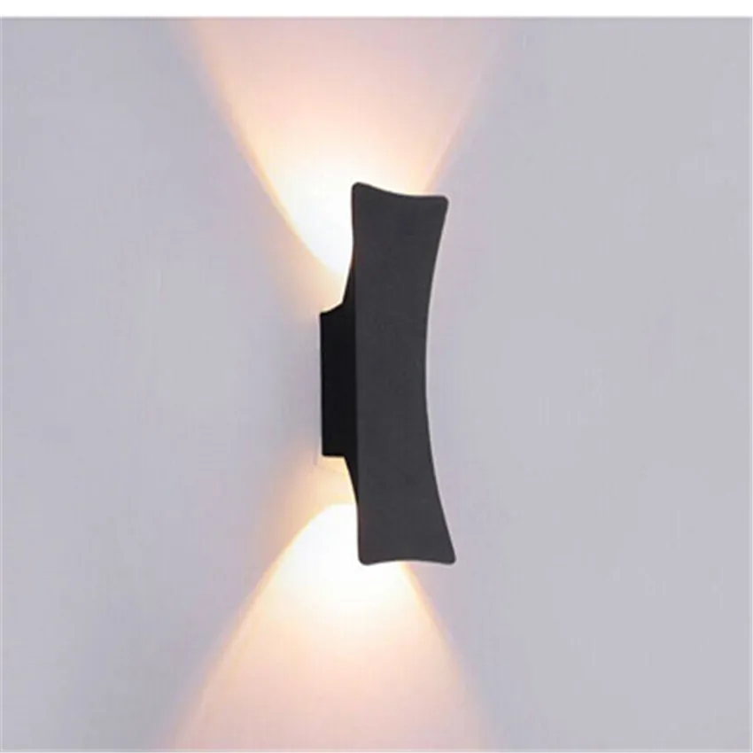 

Modern Led Waterproof Outdoor Up Down Wall Lamp IP65 Aluminum 12w LED Wall Light Indoor Decorated Wall Sconce