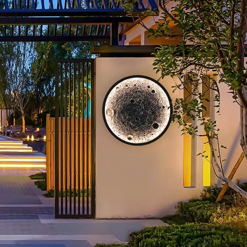Waterproof Outdoor Wall Lamp European Style Balcony Garden Villa Courtyard Door Hanging Exterior Wall Lighting
