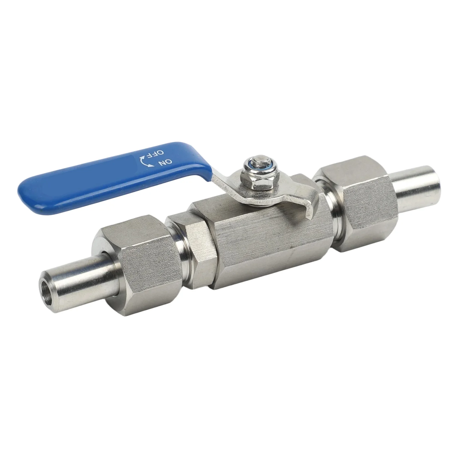 304 Stainless Steel Valve DN6- 12mm Stainless Ball Valve 0-120 C Easy Installation Suitable For Automation Systems