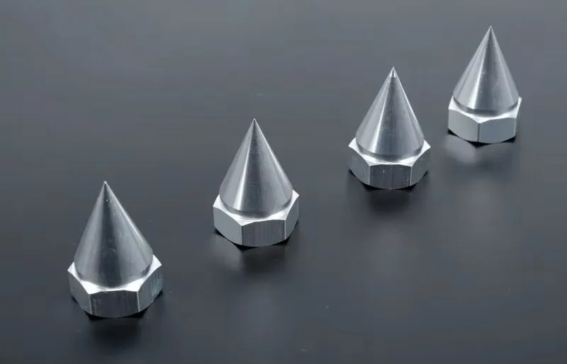 CNC-Bearbeitung von Vollmetallkegelmuttern für ROVAN KM HPI BAJA 5B 5T 5SC