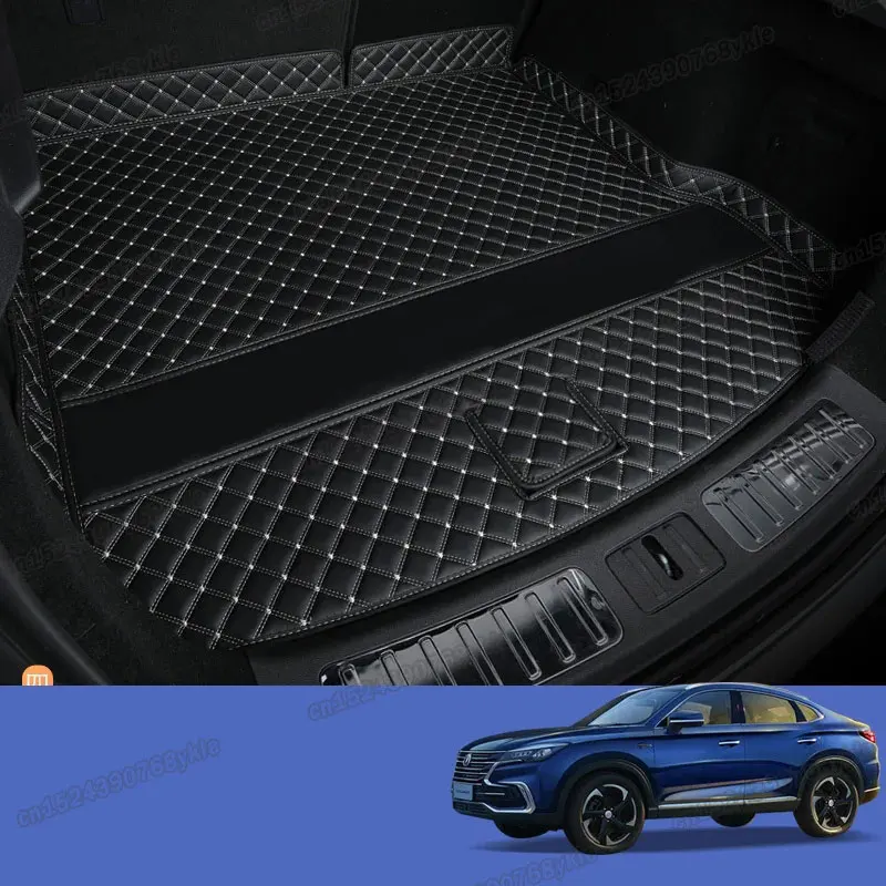 

leather cargo liner car trunk mat for changan cs85 coupe 2019 2020 2021 2022 accessories rear boot cover auto styling interior