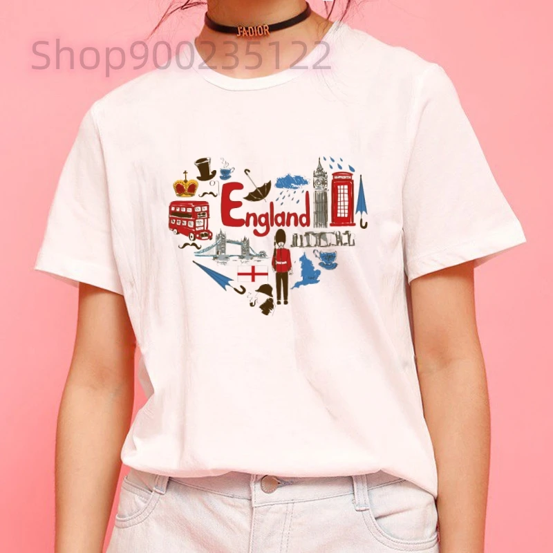 Italy T-shirt Women Harajuku National Flag Graphic T-shirt 90s Cute Cartoon Countires T-shirt Tops Funny Summer T-shirt Female