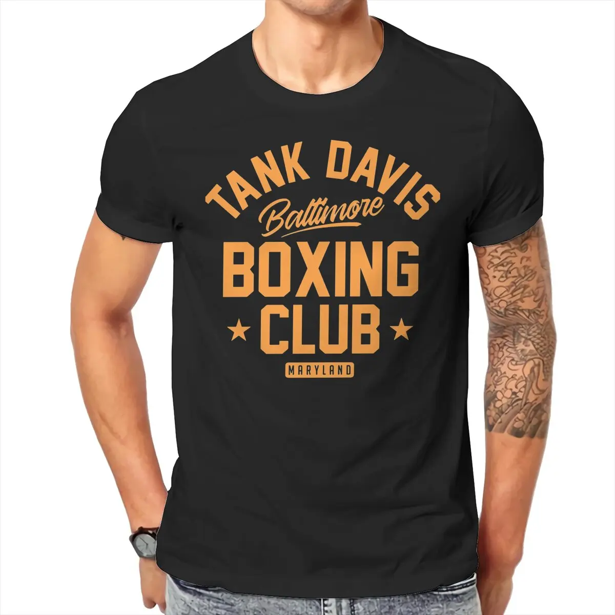 Boxing Club Tank Gervonta Davis T Shirt Vintage Teenager Graphic Oversized O-Neck TShirt Top sell  Harajuku Men's Clothing