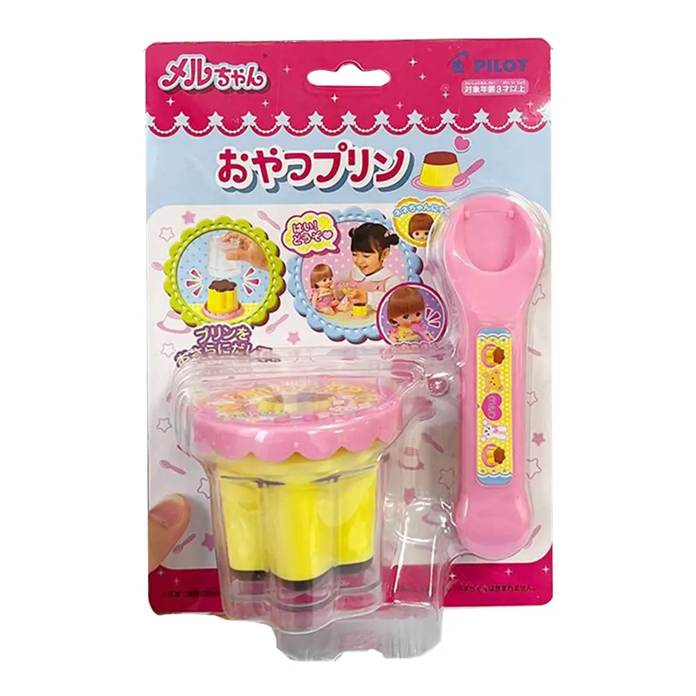 1/3/5PCS Pudding Set Food Feeding Toy Simulation Role Play Strawberry Pudding Toy Early Education Japanese Play House Toys