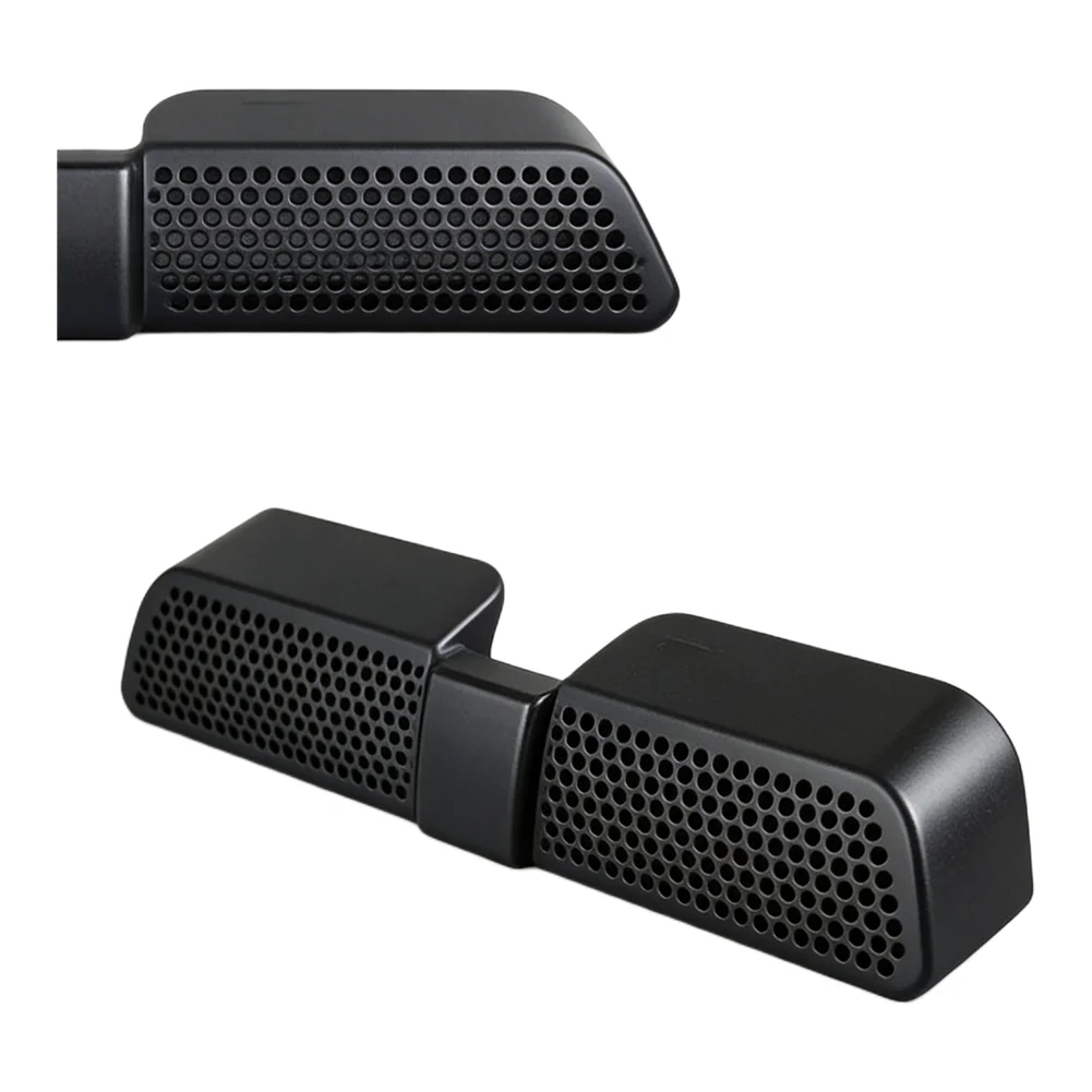 Rear Air Outlet Grille Air Vent Cover Rear Air Outlet ABS Plastic No Effect On Air Flow Prevent Scratches Multiple Hole Design