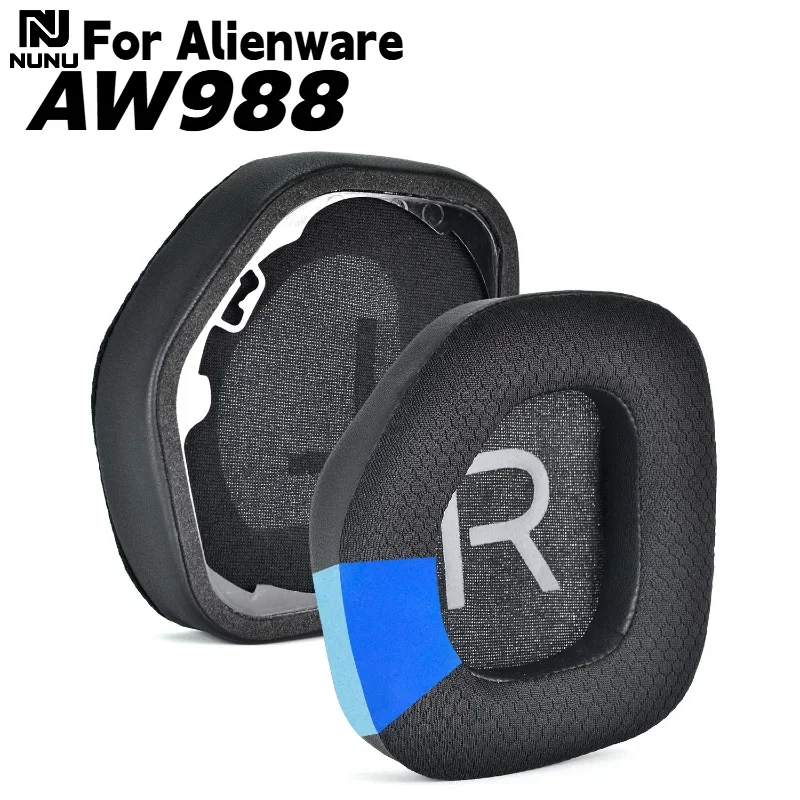

Replacement Mesh Ice gel Ear Pads With plastic buckle For Logitech G733 Headset earmuffs repair parts Easy to install