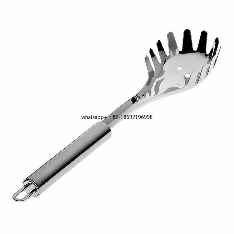 18/10 Stainless Steel Powder Grab Spoon, Noodle Fishing Spoon, Pasta Vermicelli, Pasta Even Colander