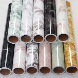 Papel tapiz de vinilo autoadhesivo de mármol, pegatinas impermeables para puerta de escritorio, armario, estufa, encimera, sala de estar, decoración del hogar