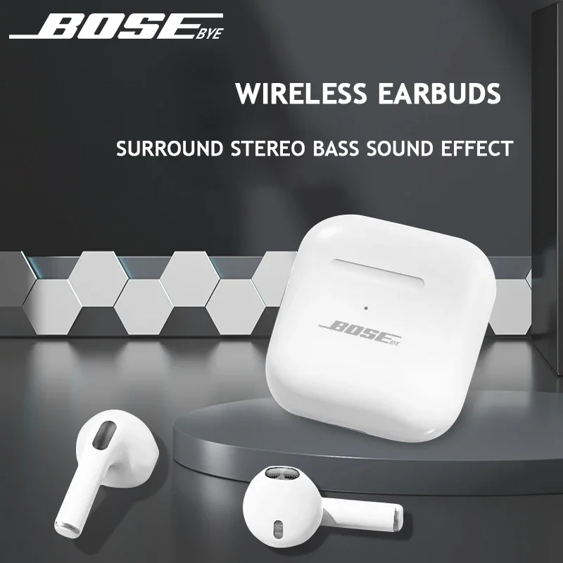 Original For Bosebye Air Pro4 True Wireless Earbuds Bluetooth Earphone Sports Headset Deep Bass Long Playtime Music Headphones