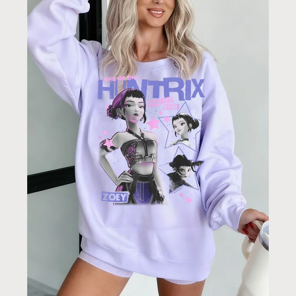 Nuovo anime popolare caccia alle streghe maglione da donna gruppo donna uomo pullover retrò streetwear 2025 felpa da film divertente calda