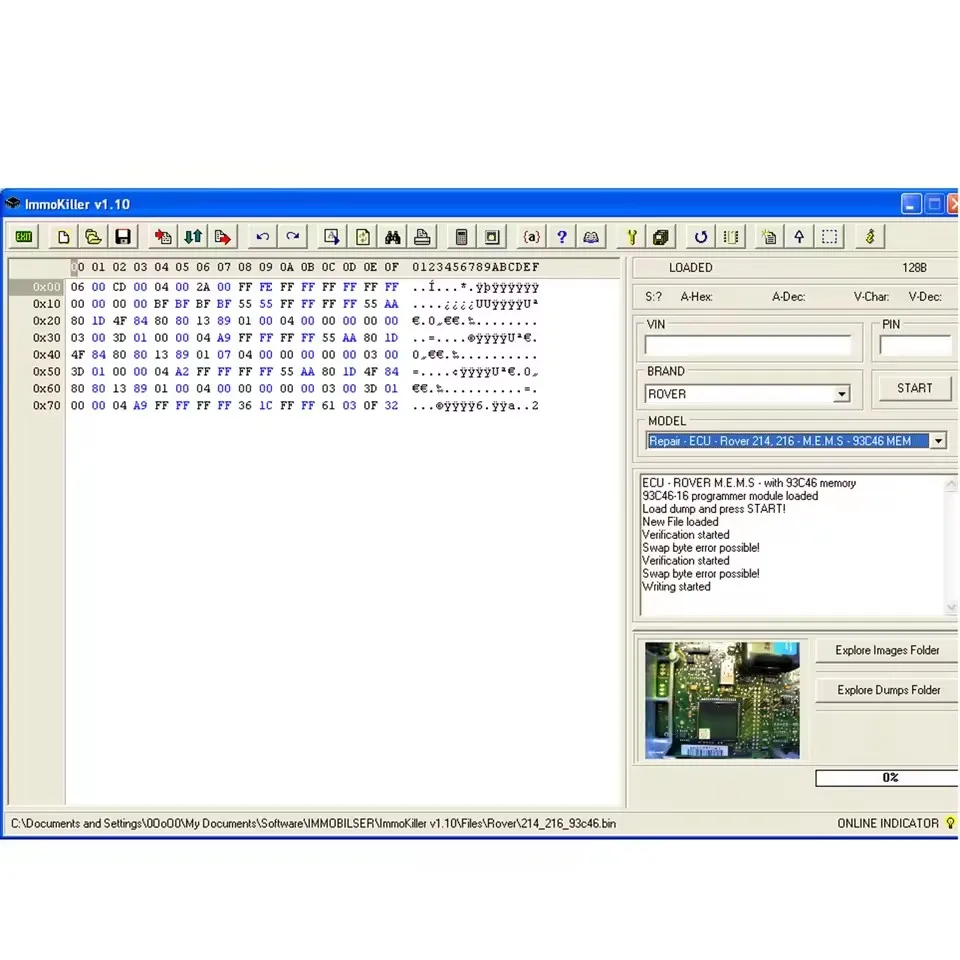 برنامج الماسح الضوئي ImmoKiller V1.10 Obd2 الجديد + IMMO DOCTOR V2.1 مع برنامج KEYGEN متعدد العلامات التجارية Immo Off لضبط رقاقة وحدة التحكم الإلكترونية #5