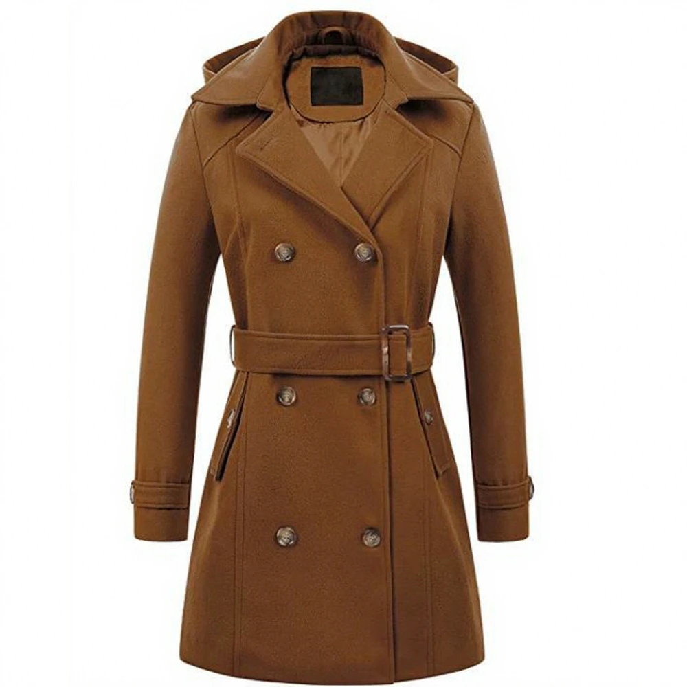 

Women's Autumn Coats Comfortable Lapel Long Sleeve Plain Loose Fit Daily Outerwear Style