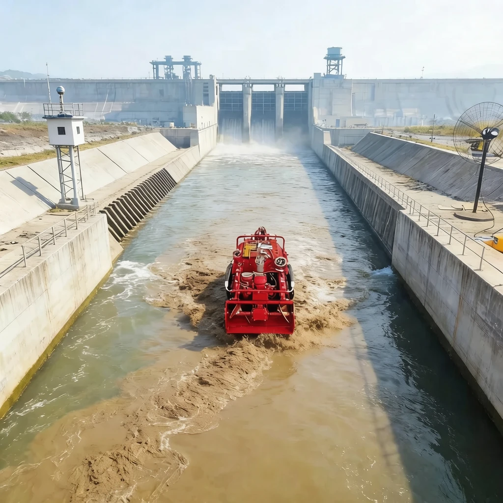 Rubber Tracked Amphibious Dredger Underwater Dredging Machine Wholesale Robot Building and Construction Equipment