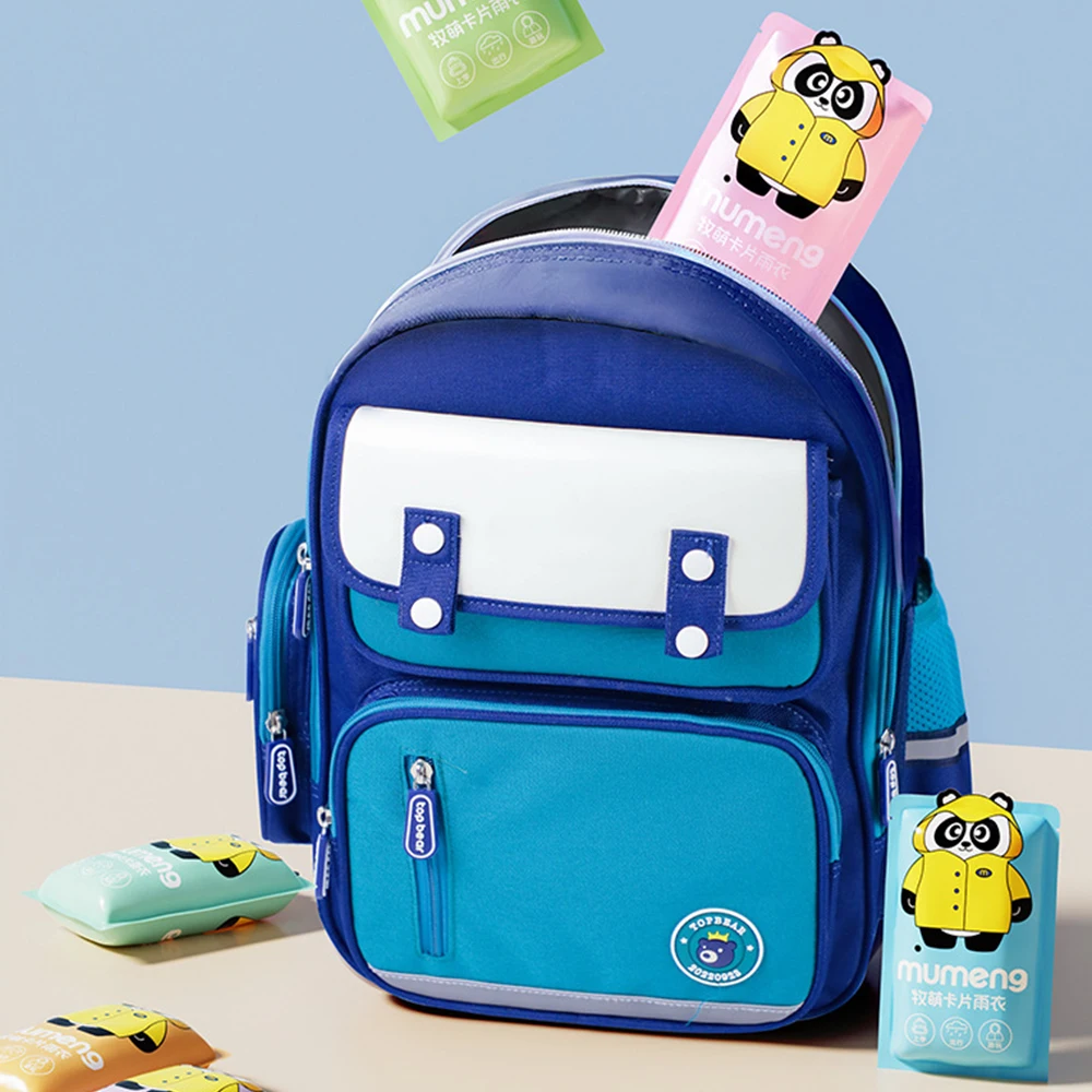 3 шт., одноразовый непромокаемый плащ из ПЭ