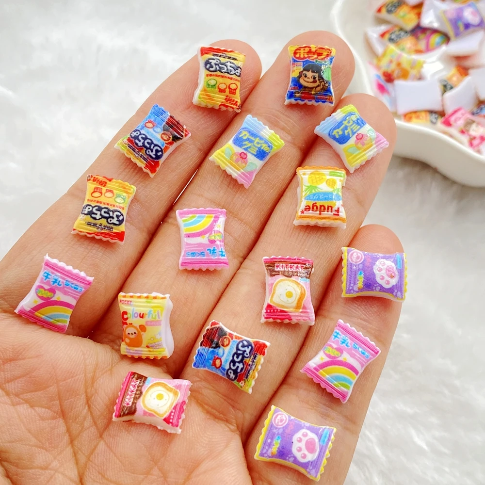 Nail Art Motif - 50Pcs Mixed Nail Art Resin Cute