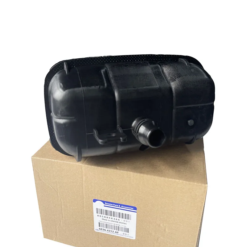 New Coolant Recycling Bottle Reservoir Tank Without Cap 68364312AC / 68388115AB For 2018-2023 Jeep Wrangler