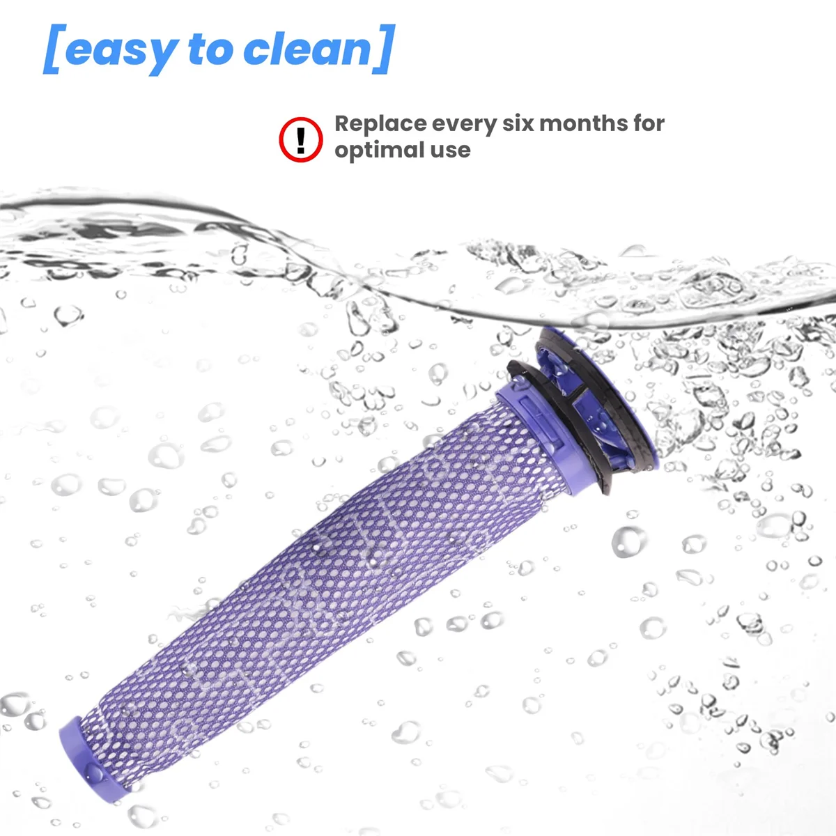 Pre FILTER + ชุดแผ่นกรอง HEPA สำหรับ V7 Dyson V8เครื่องดูดฝุ่นไร้สายอะไหล่แผ่นกรองล่วงหน้าและแผ่นกรองหลัง