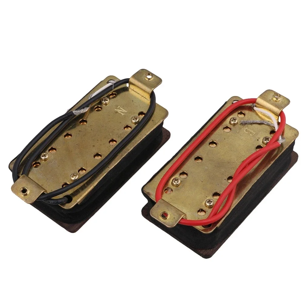 2 Pieces Rosewood Electric Guitar Humbucker Double Coil Pickups