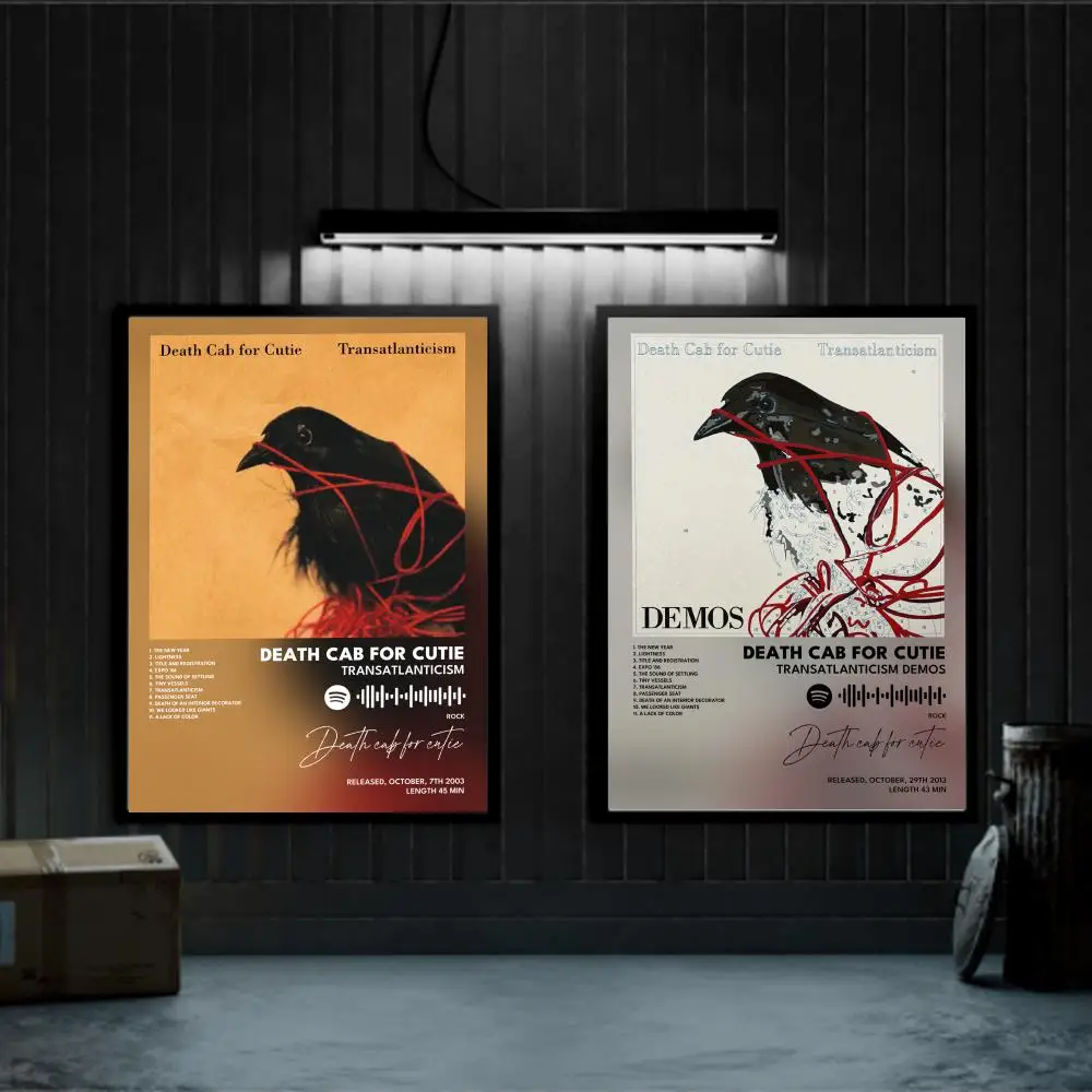 الموت الكابينة ل C-Cutie المشارك يطبع حائط لوح رسم صورة فنية غرفة المعيشة ديكور المنزل قائمة التتبع غطاء ألبوم الموسيقى #5