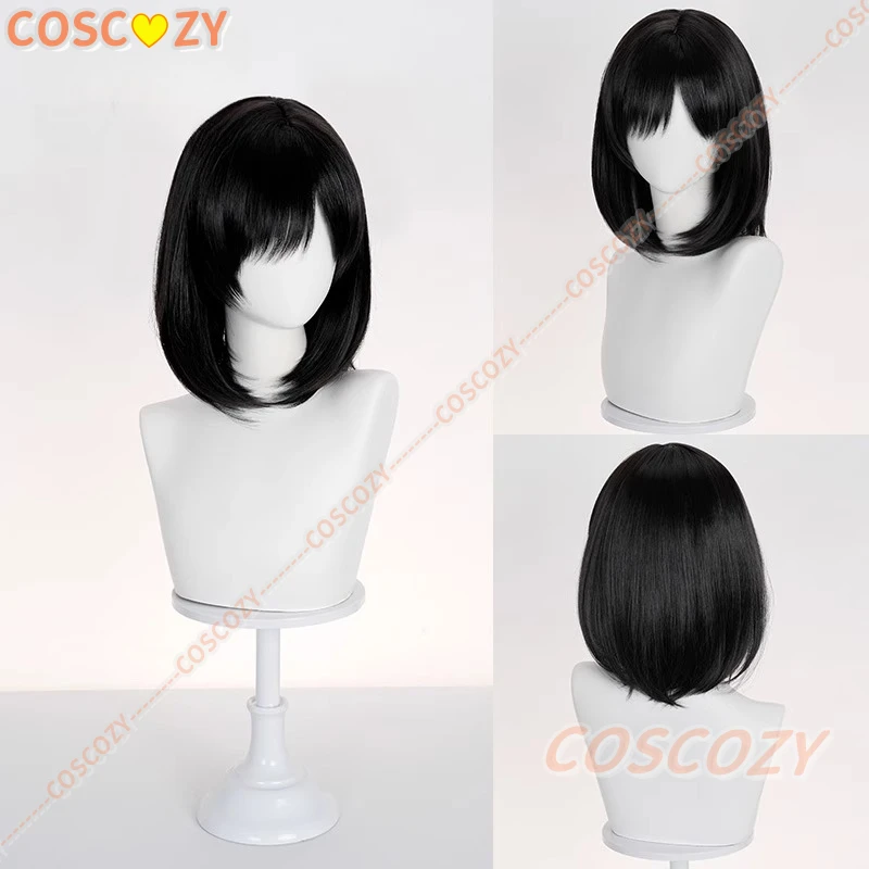 Jogo hinako shimizu peruca cosplay silencioso feminino masculino cabelo sintético colina festa de halloween roleplay perucas