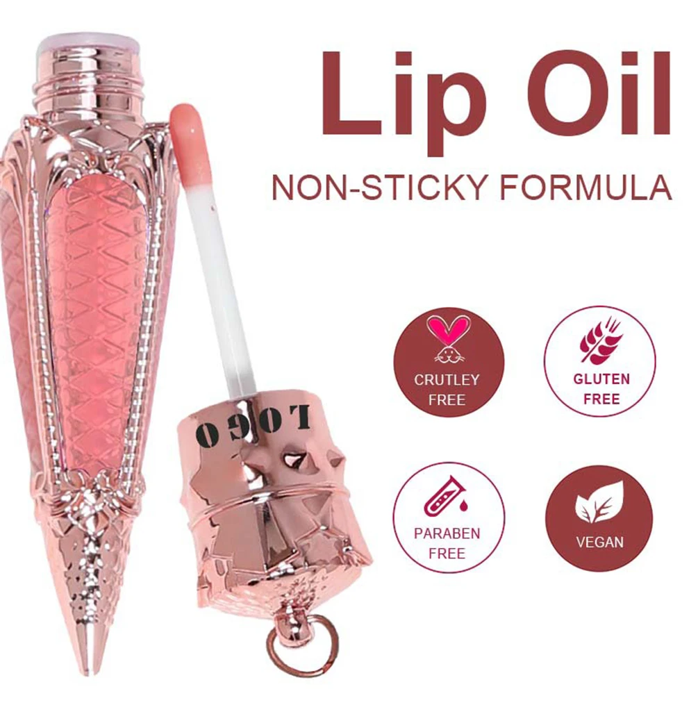 

Веганский блеск для губ со вкусом фруктов, масло для губ, индивидуальный логотип, частная марка для макияжа, оптовая поставка Mac Cosmetics