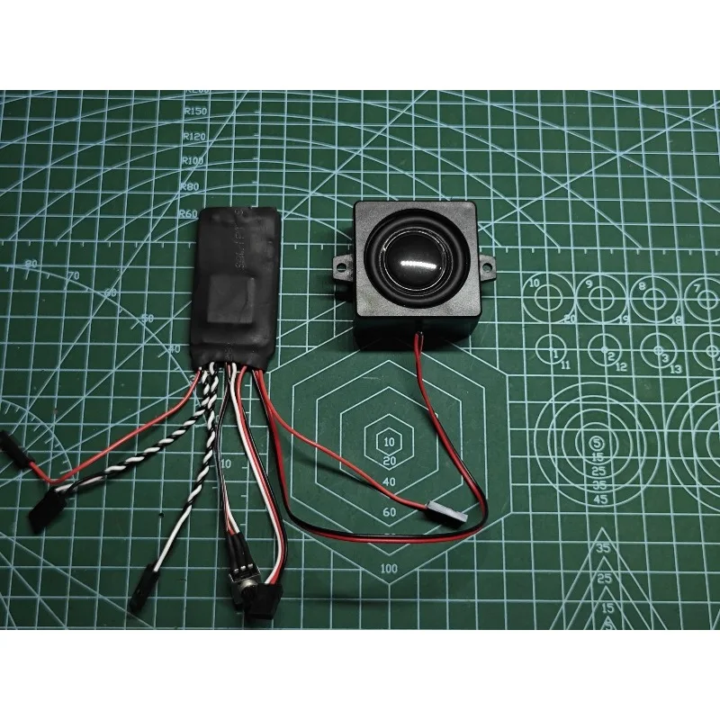 Simulatore del suono del motore del gruppo audio per 1/14 Tamiya RC Truck SCANIA 770S VOLVO 750 Mercedes-Benz ACTROS 3363 MAN Giocattoli Parti di automobili