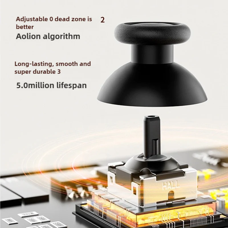 Wireless Mini Game Controller Joypad Hall Effect Joystick For Nintend Switch Retro Gamepad For PC Windows For NS Switch