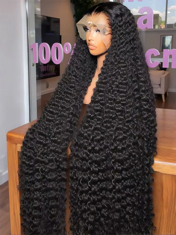 

Глубокая волна 13x6 Hd Кружевной фронтальный парик Плотность 220 Вьющиеся человеческие волосы Парики для женщин Бразильские парики на продажу Водяная волна Парик фронта шнурка