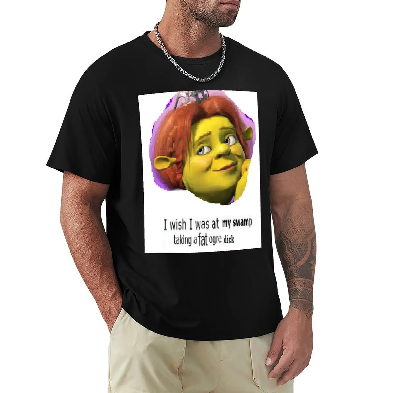 Taking a fat ogre T-Shirt Comfortable Work Wear Tee